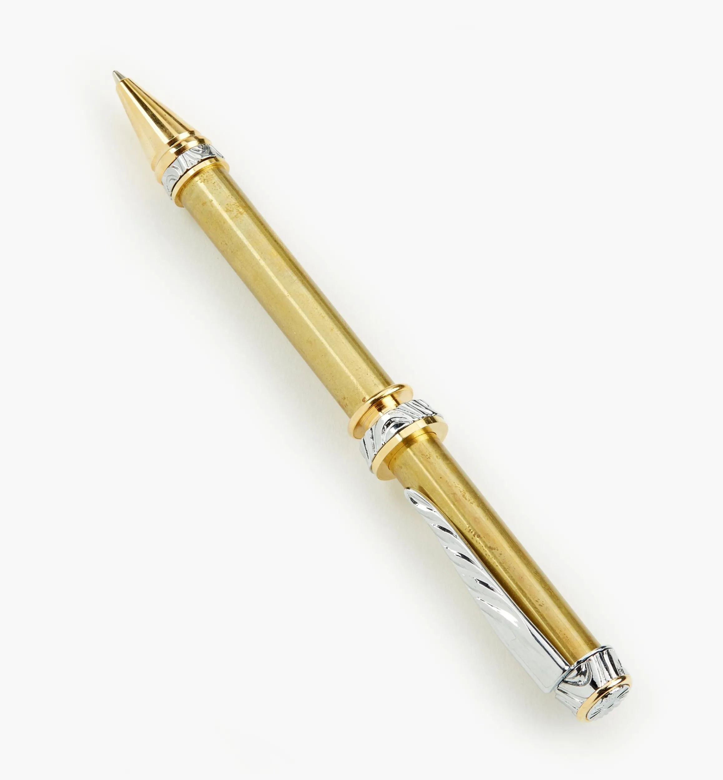 Lee Valley Project Supplies>Ornate Extra-Large Twist (Cigar) Pen Hardware