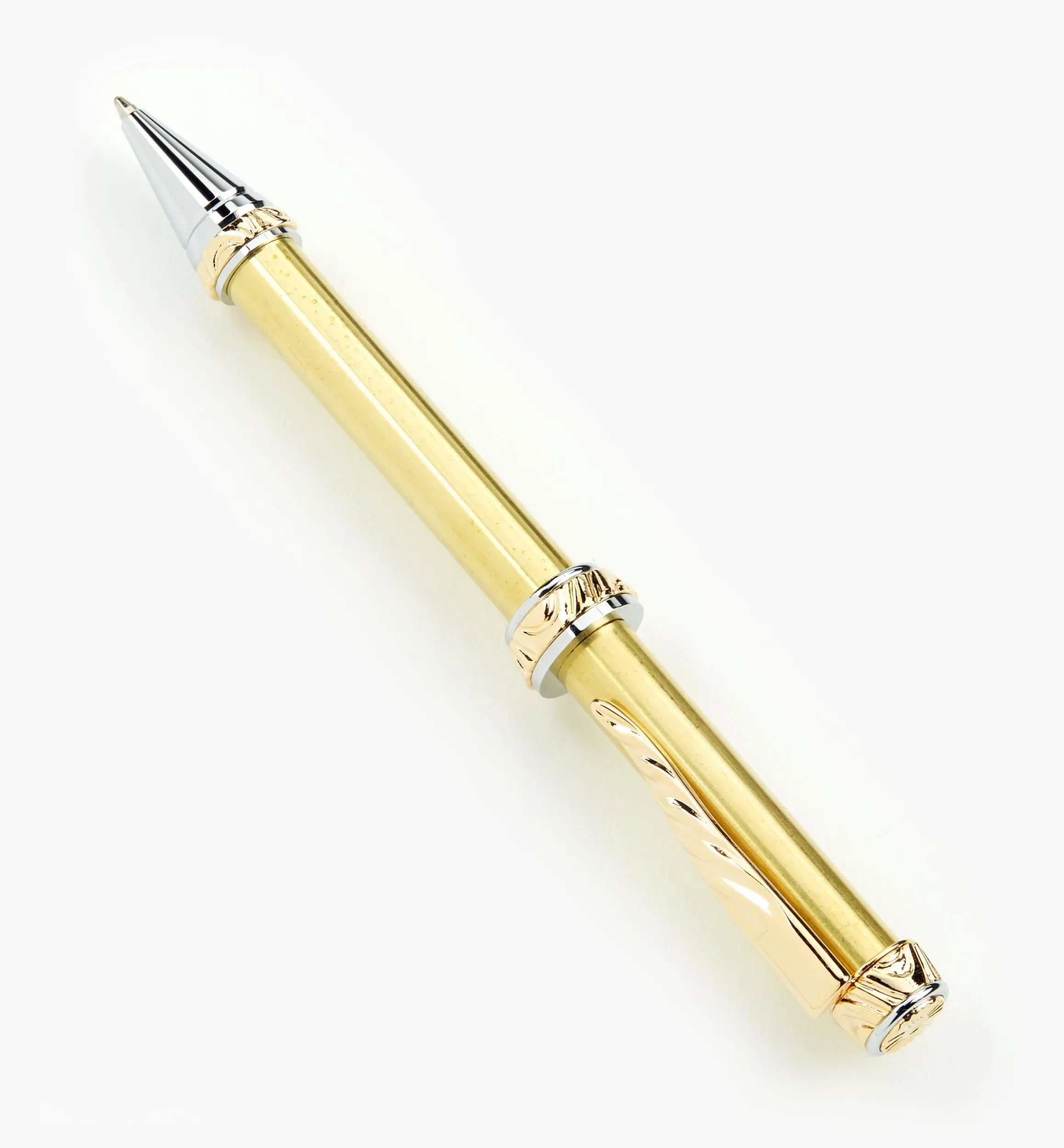 Lee Valley Project Supplies>Ornate Extra-Large Twist (Cigar) Pen Hardware