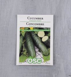 Lee Valley Seed Starting>OSC Cucumber Seed Packets