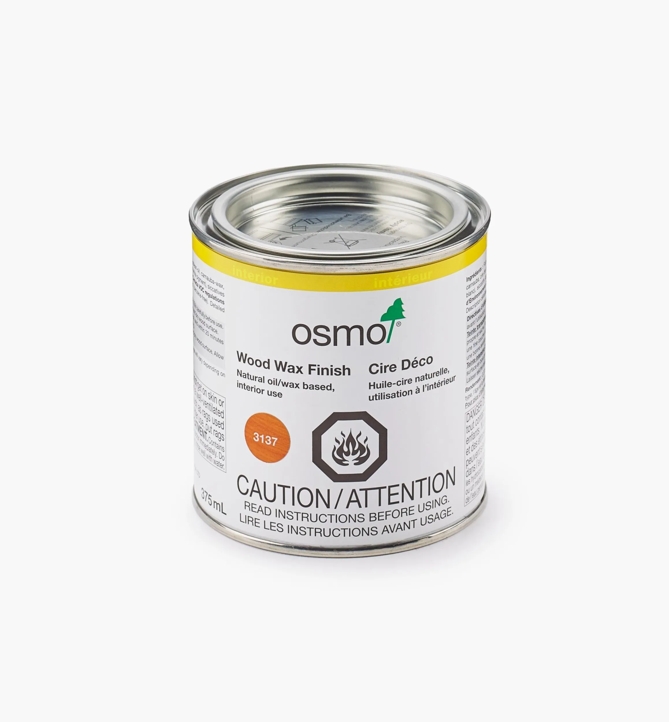 Lee Valley Supplies>Osmo Cherry Wood Wax Finish