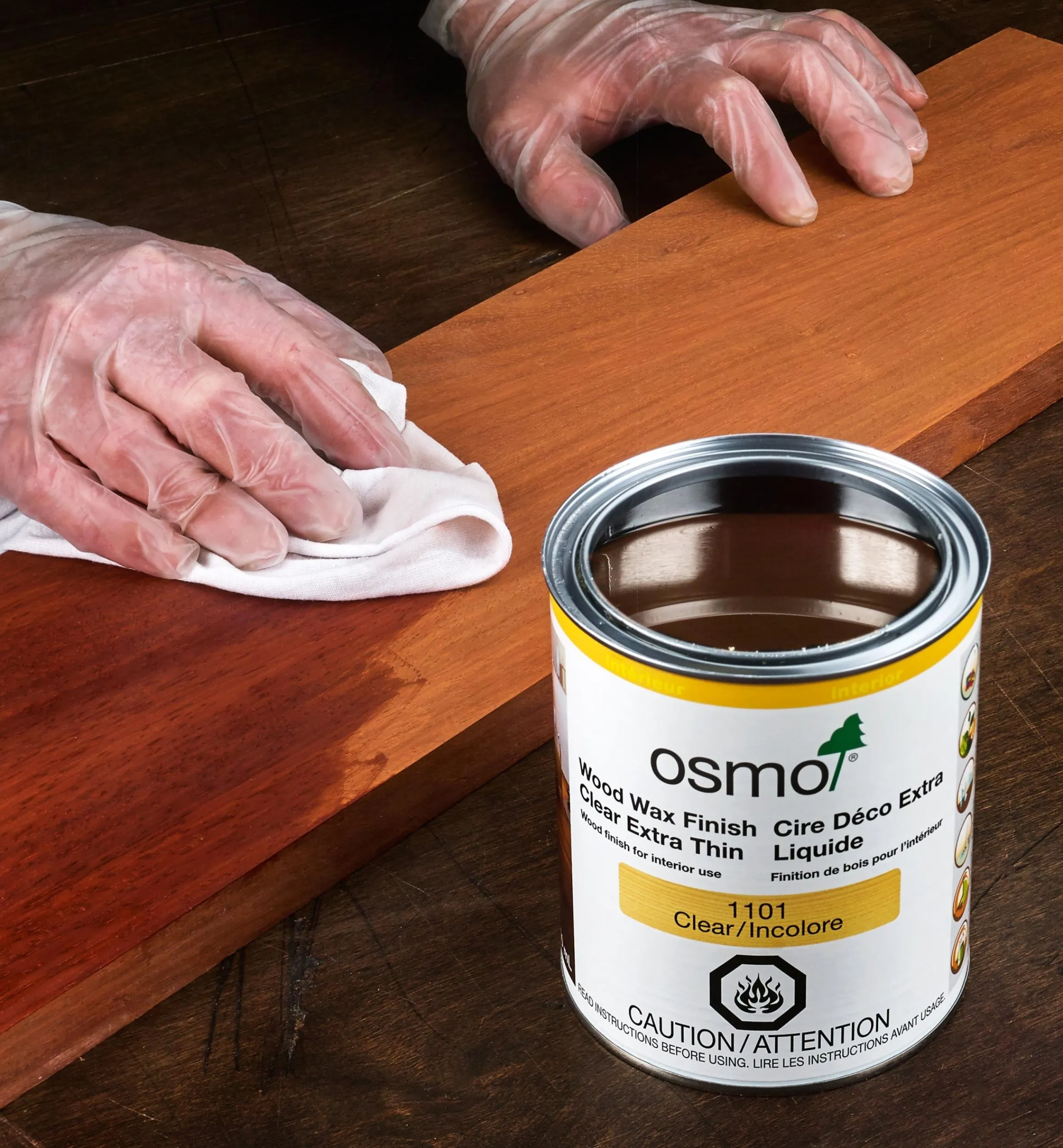 Lee Valley Supplies>Osmo Extra-Thin Wood Wax