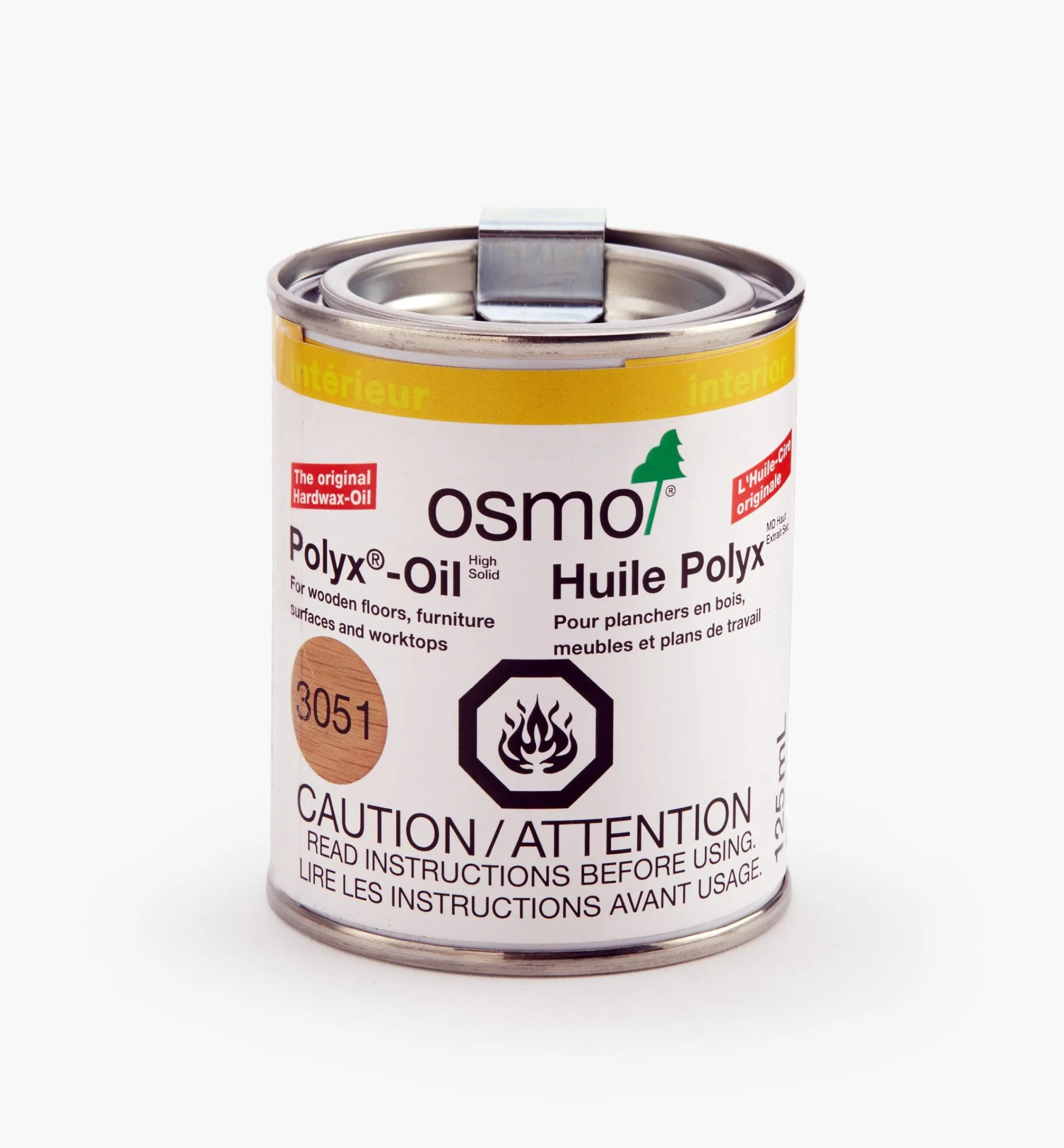 Lee Valley Supplies>Osmo Polyx Satin Pigmented Hard Wax Oil