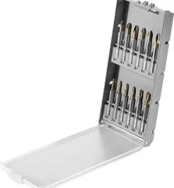 Lee Valley Power Tool Accessories>12-Pc. Festool 50mm Bit Cassette