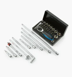 Lee Valley Hand Tools>38-Pc. Homeowner's Socket Wrench Extension Kit