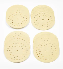 Lee Valley Supplies>20-Pc. Sample Pack Of Mirka 5" Fine 42-Hole Gold Multifit Grip Discs