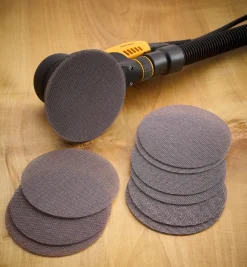 Lee Valley Supplies>10-Pc. Sample Pack Of Mirka 5" Abranet Grip Discs