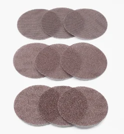 Lee Valley Supplies>9-Pc. Sample Pack Of Mirka 5" Abranet Ace HD Grip Discs