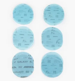 Lee Valley Supplies>18-Pc. Sample Pack Of Mirka 5" Galaxy Grip Discs