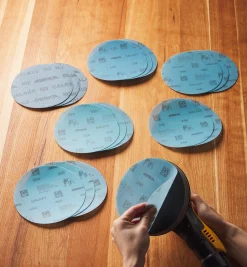 Lee Valley Supplies>18-Pc. Sample Pack Of Mirka 6" Galaxy Grip Discs