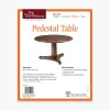 Lee Valley Plans>Pedestal Table Plan