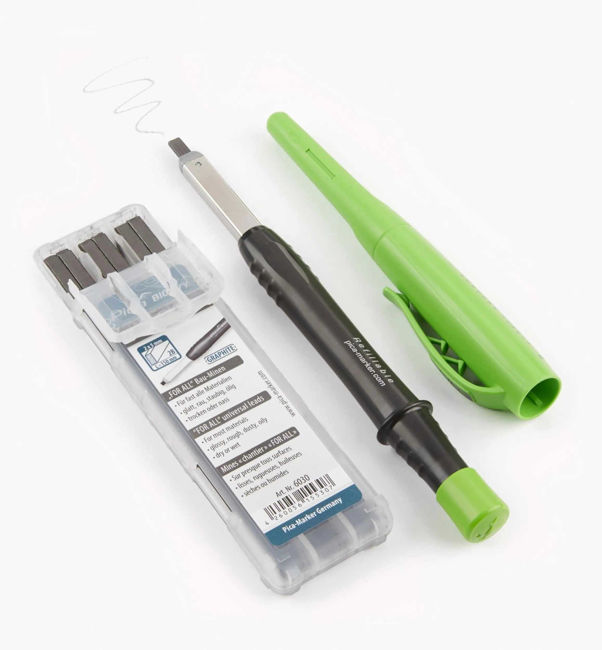 Lee Valley Marking & Measuring>Pica Big Dry Carpenter's Mechanical Pencil