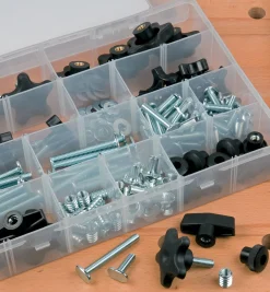 Lee Valley Jig & Fixture Parts>149-Piece 1/4-20 Jig & Fixture Parts Kit