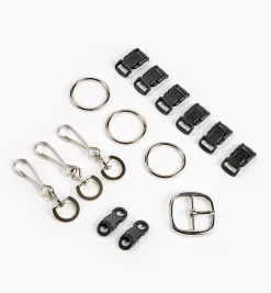 Lee Valley Project Supplies>15-Piece Set Of Assorted Paracord Findings