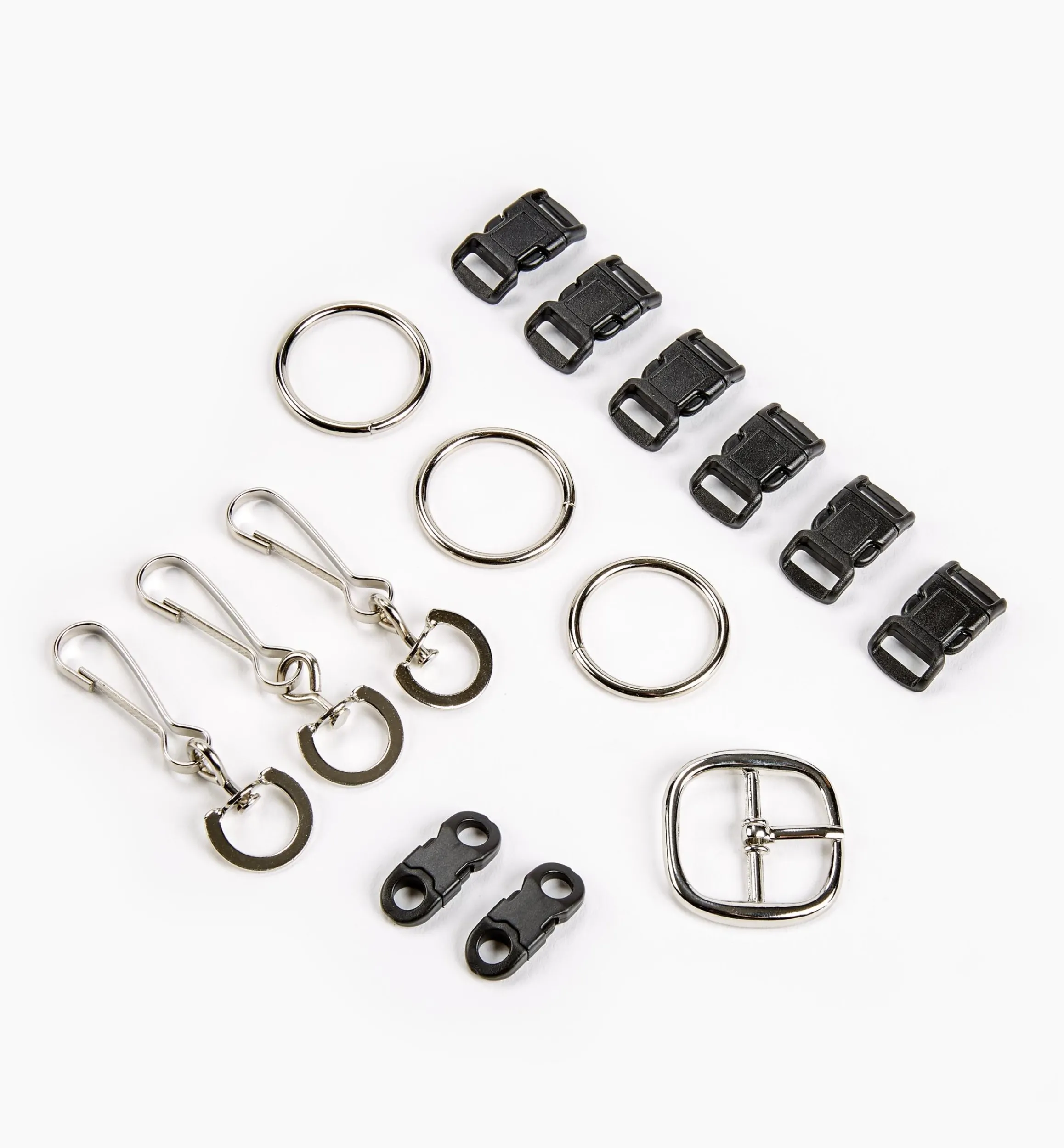 Lee Valley Project Supplies>15-Piece Set Of Assorted Paracord Findings