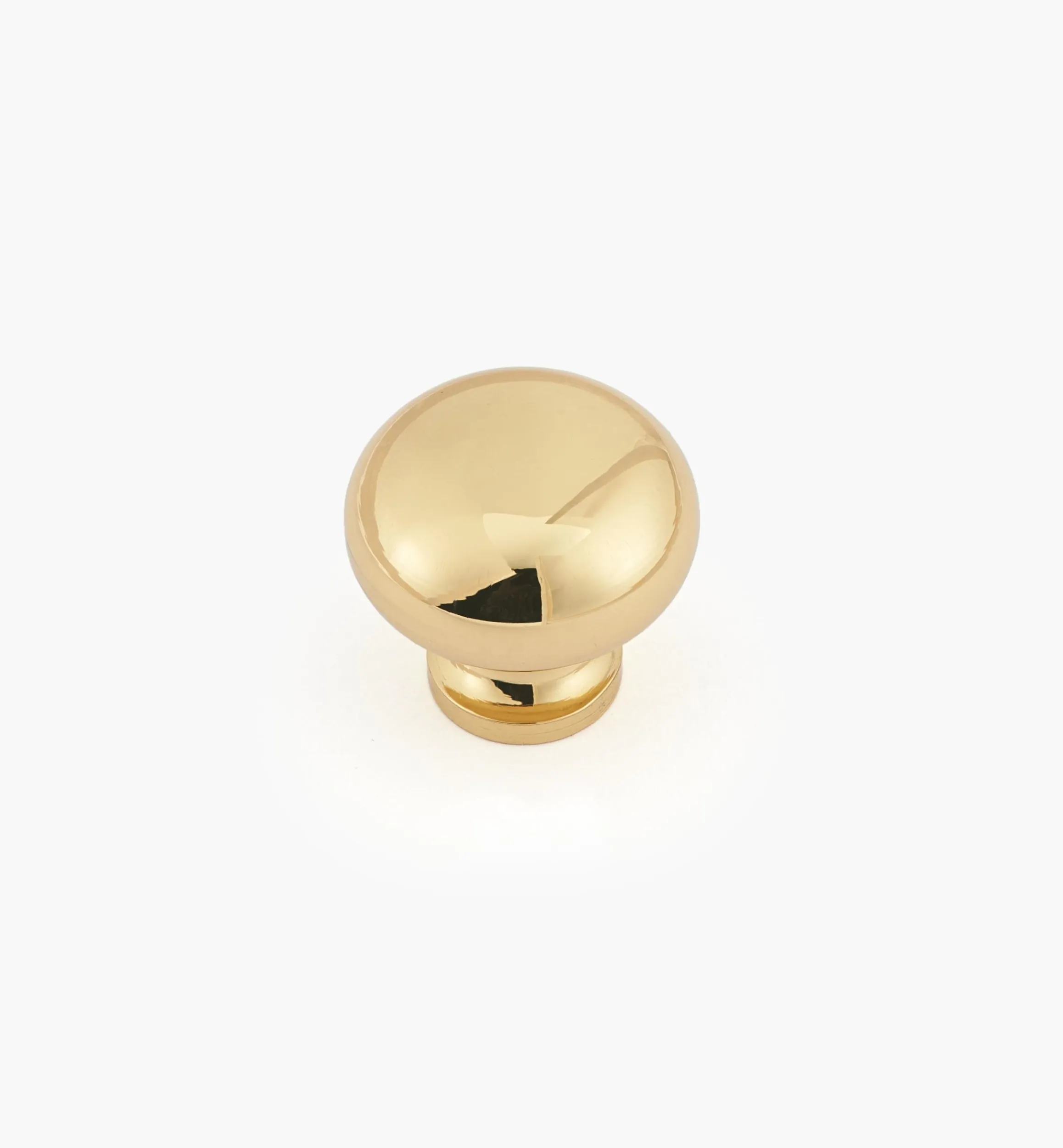 Lee Valley Knobs>Plain Classic Brass Knobs