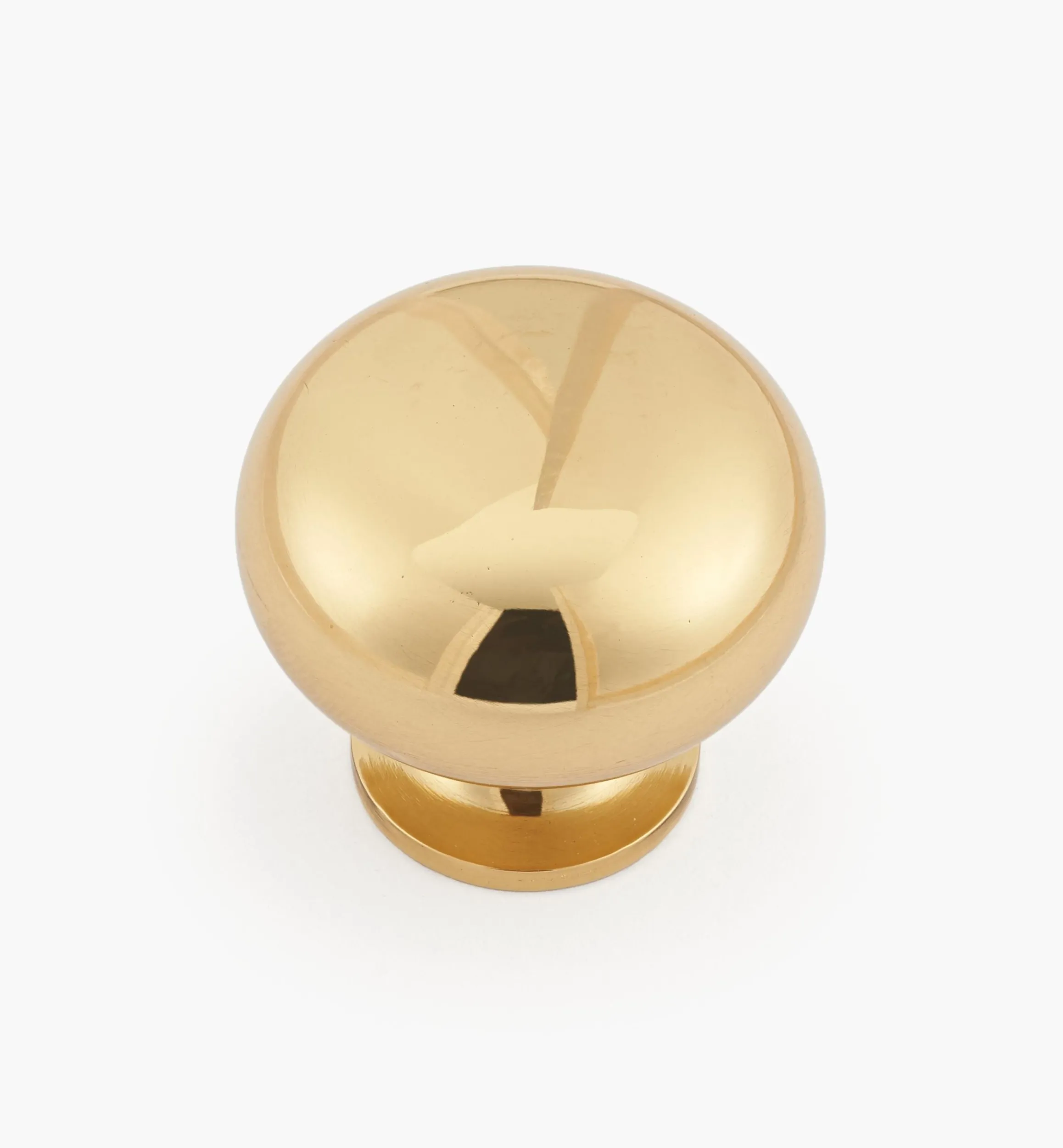 Lee Valley Knobs>Plain Classic Brass Knobs
