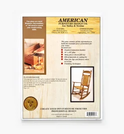 Lee Valley Plans>Plantation Rocker Plan