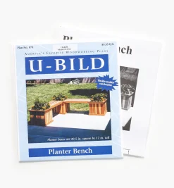 Lee Valley Plans>Planter Bench Plan