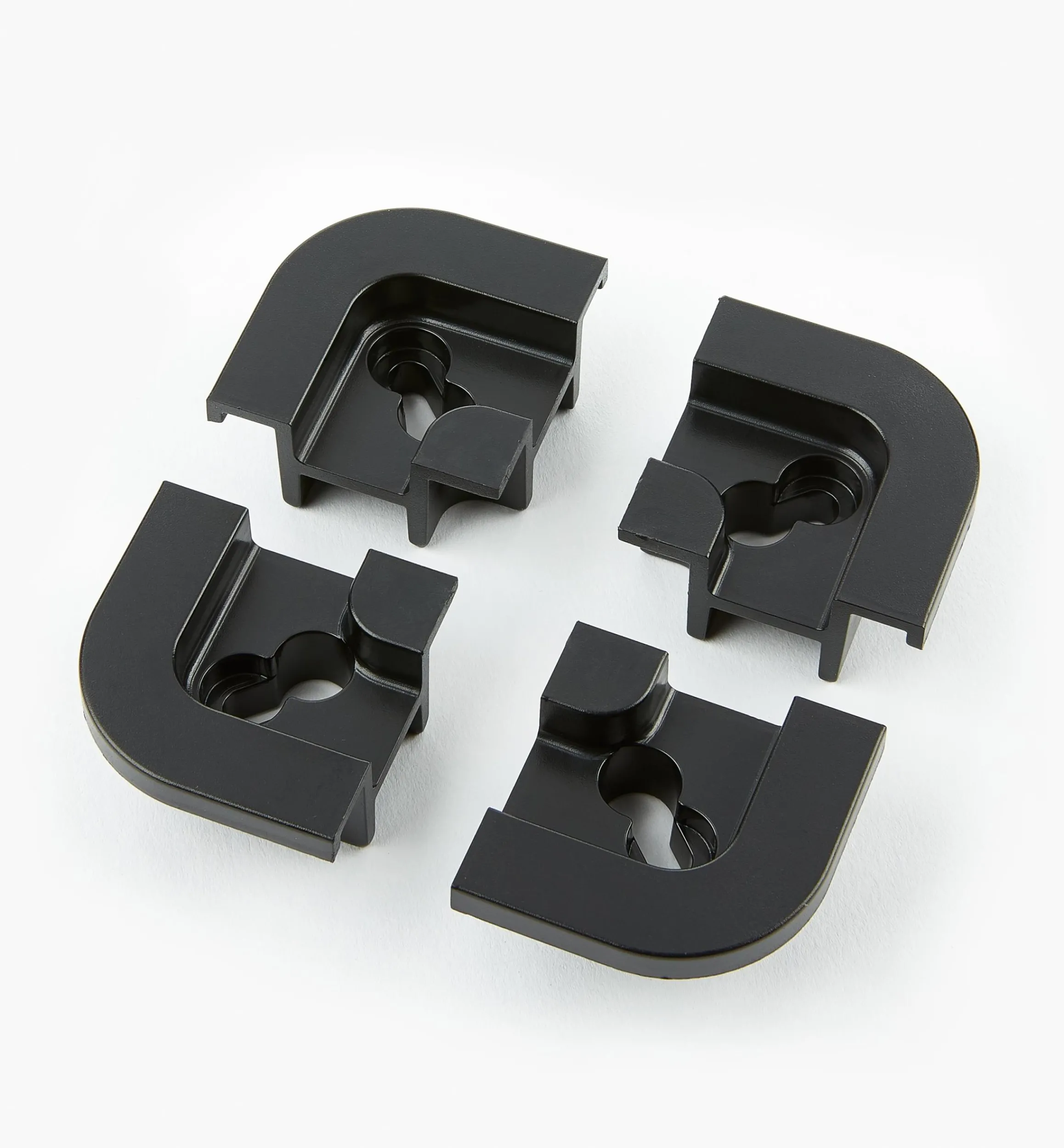 Lee Valley Workshop>Plastic Corner Caps For Custom Work Surface