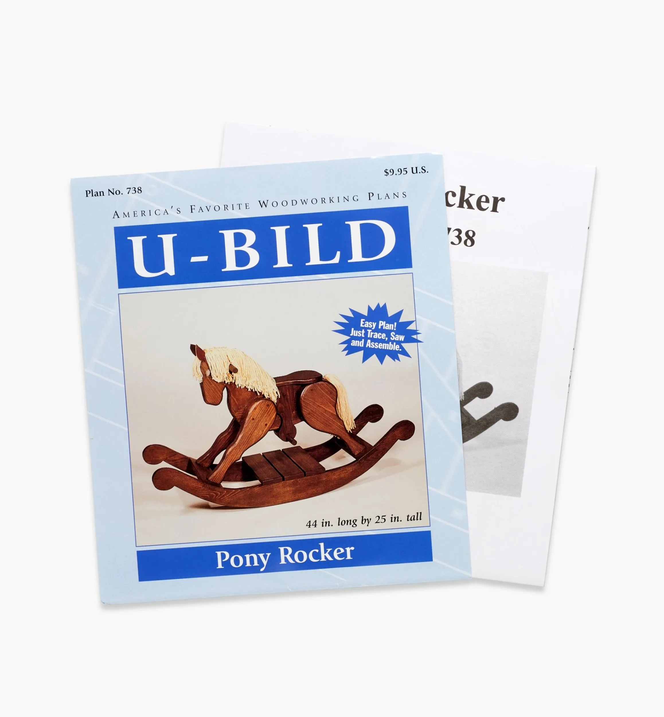 Lee Valley Plans>Pony Rocker Plan