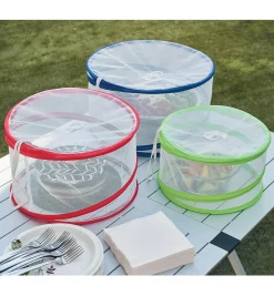 Lee Valley Barbecue>Pop-Up Food Covers