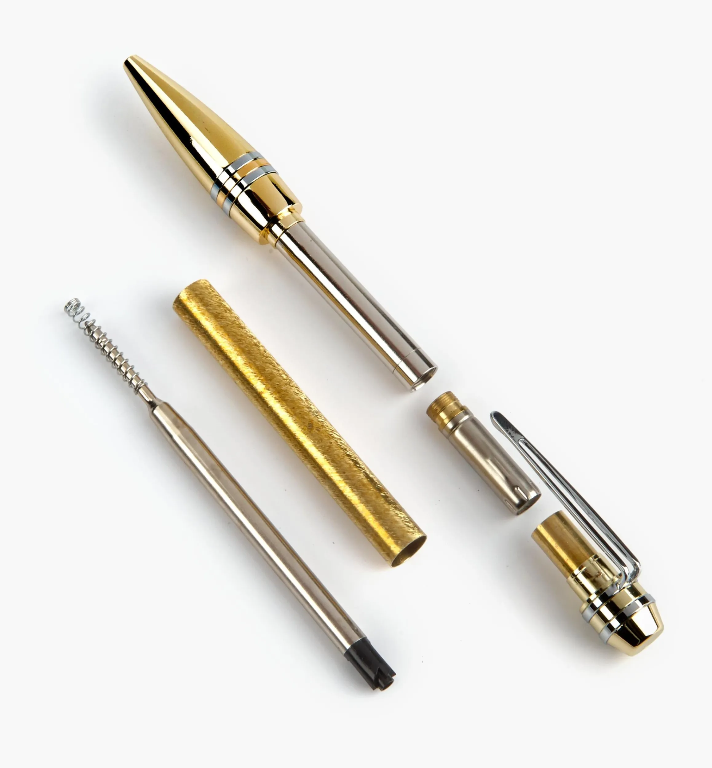 Lee Valley Project Supplies>Professional Ballpoint Twist Pen Hardware