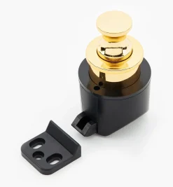 Lee Valley Latches>Push Knobs With Latch