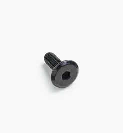 Lee Valley Fasteners>Rampa Black M6 Flat-Head Bolts