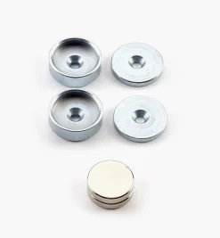 Lee Valley Magnets|Magnets>Rare-Earth Magnet, Cup & Washer Sets