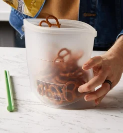 Lee Valley Food Storage>Reusable Silicone Bags
