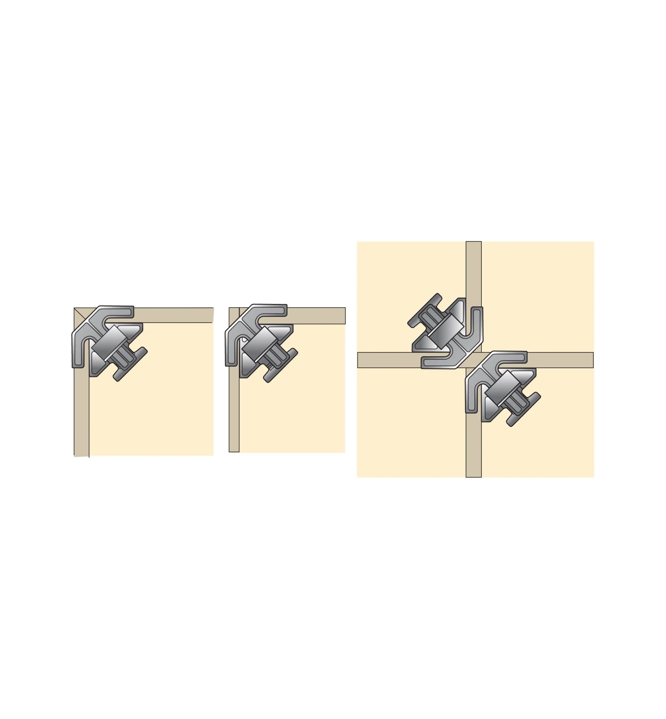 Lee Valley Hand Tools>Right-Angle Assembly Clamps