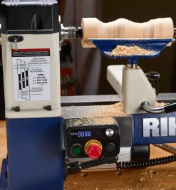 Lee Valley Power Tools>Rikon 14" × 20" Midi Lathe (70-1420VSR)