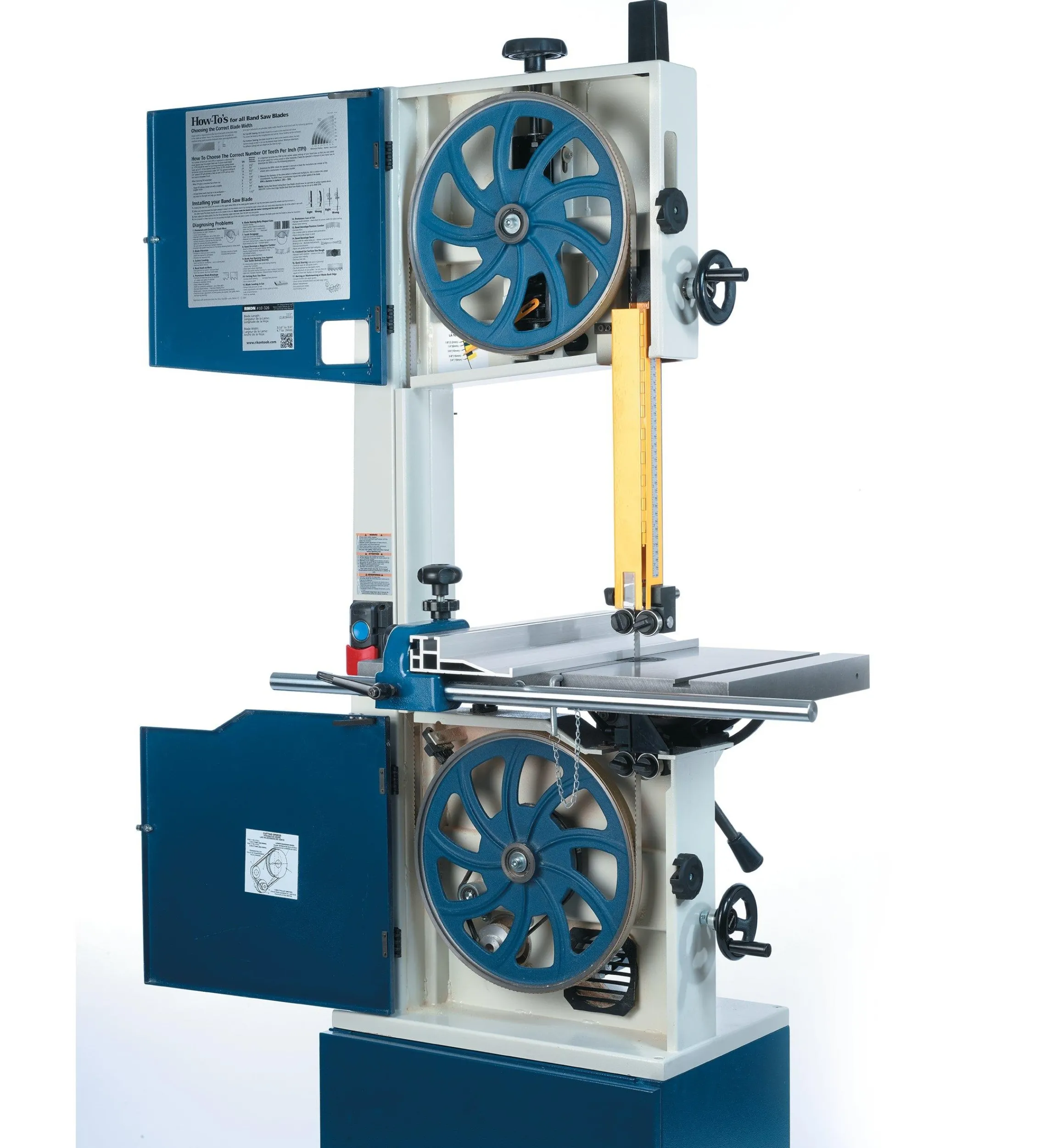 Lee Valley Power Tools>Rikon 14" Deluxe Bandsaw (Model 10-326)