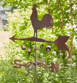 Lee Valley Weather Measurement>Rooster Garden Weathervane