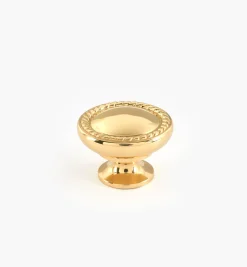 Lee Valley Knobs>Rope-Edged Knobs