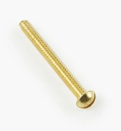 Lee Valley Screws>Round-Head Slot Brass Machine Screws