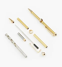 Lee Valley Project Supplies>Round-Top European Pen Hardware Starter Set
