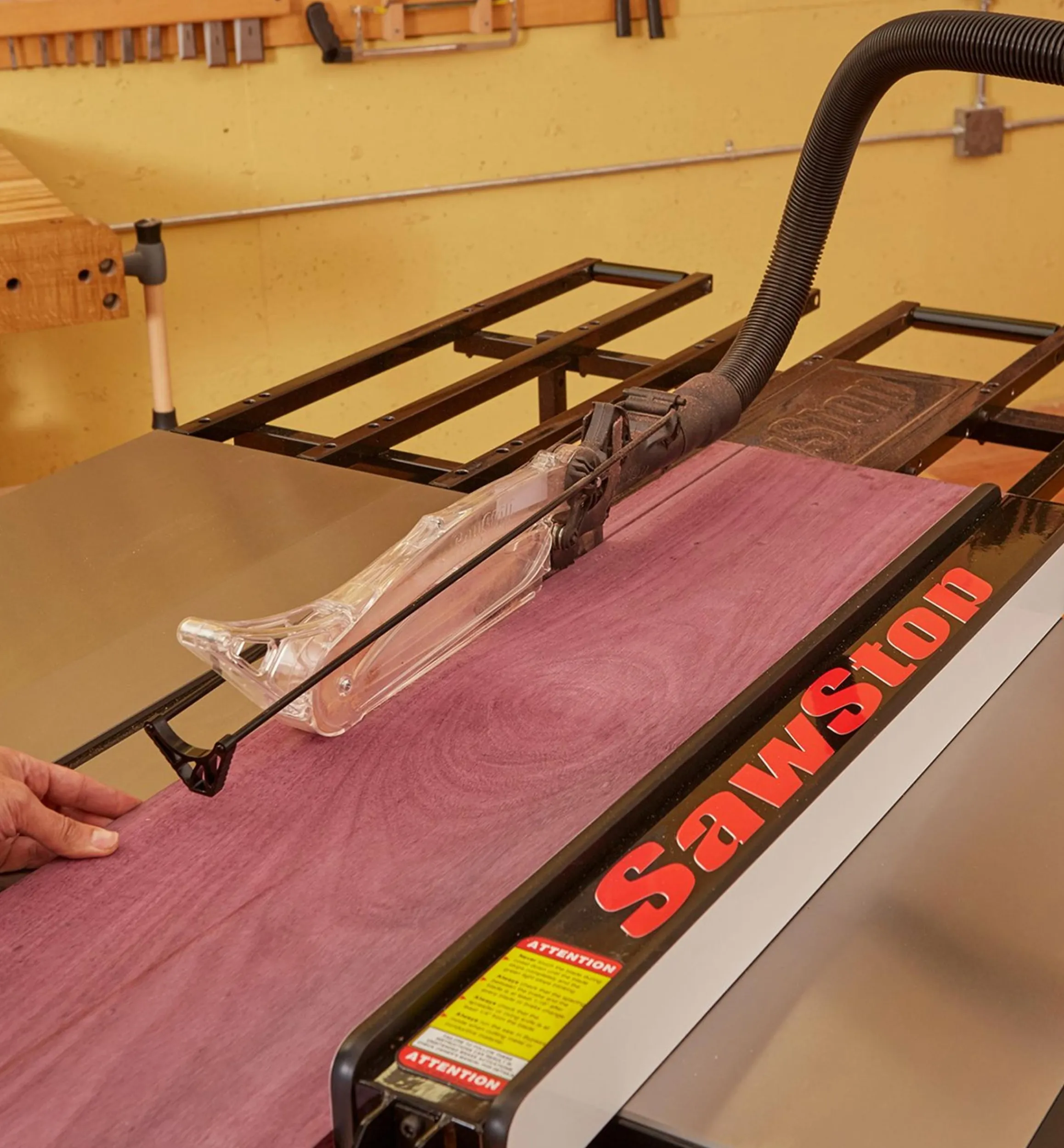 Lee Valley Power Tool Accessories>SawStop TSA-FOT Folding Outfeed Table