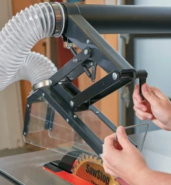 Lee Valley Safety>SawStop TSG-FDC Floating Overarm Dust Collection Guard