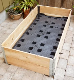 Lee Valley Container Gardening>Self-Watering Raised-Bed Hardware