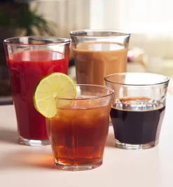 Lee Valley Glasses & Mugs>Set Of 16 Duralex Glasses