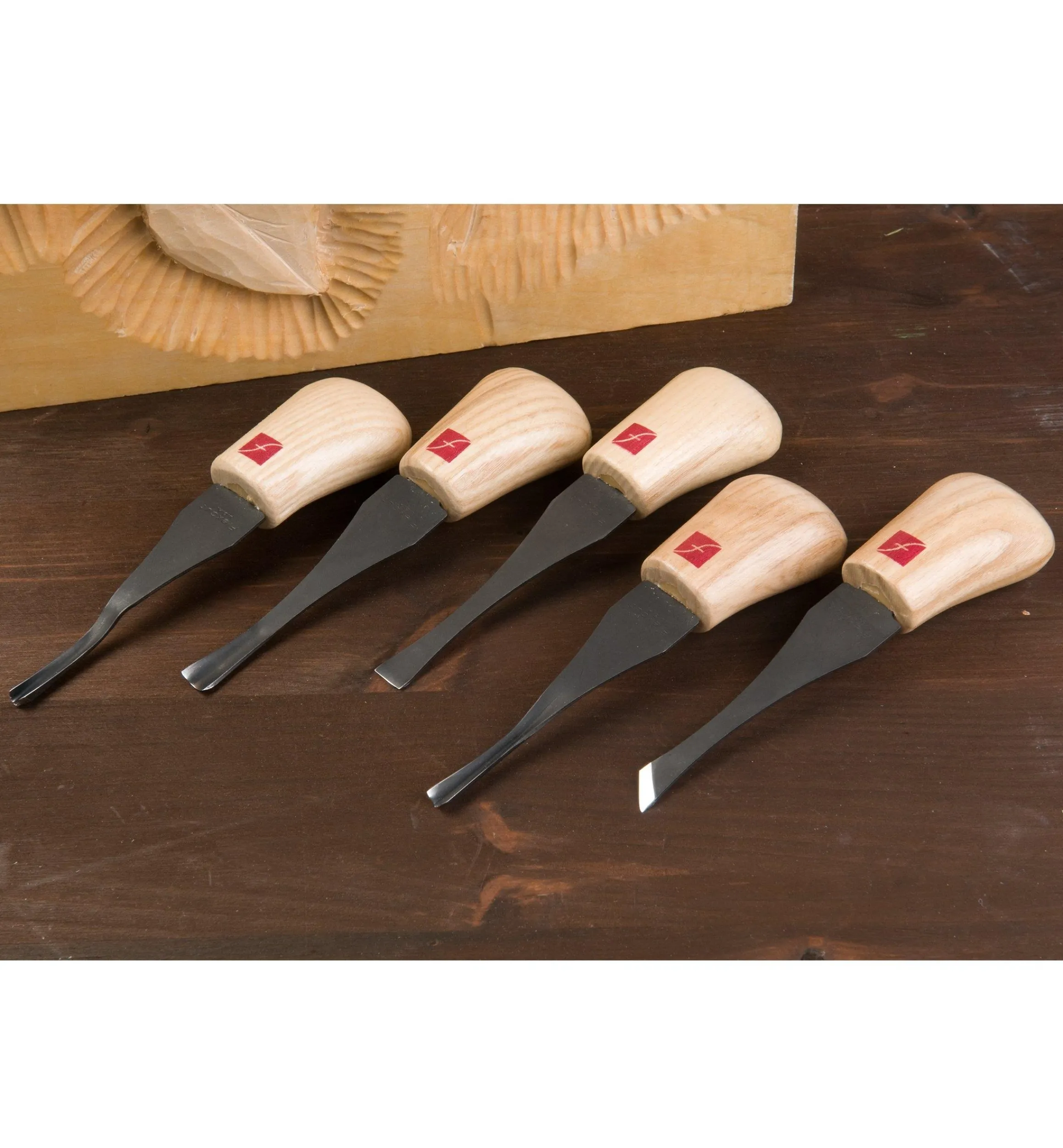 Lee Valley Hand Tools>Set Of 5 Flexcut Palm Tools