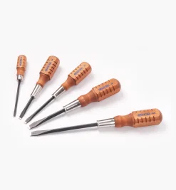 Lee Valley Screwdrivers>Set Of 5 Grace USA Gunsmith-Style Slot Screwdrivers