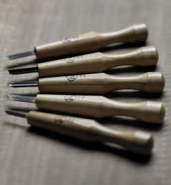 Lee Valley Hand Tools>Set Of 5 Japanese Detail Carving Tools