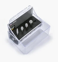 Lee Valley Power Tool Accessories>Set Of 4 Kutzall Rotary Carving Burrs