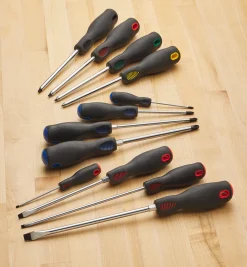 Lee Valley Screwdrivers>Set Of 12 Lifetime Screwdrivers
