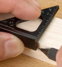 Lee Valley Marking & Measuring>Set Of 3 Veritas Imperial Pocket Layout Squares