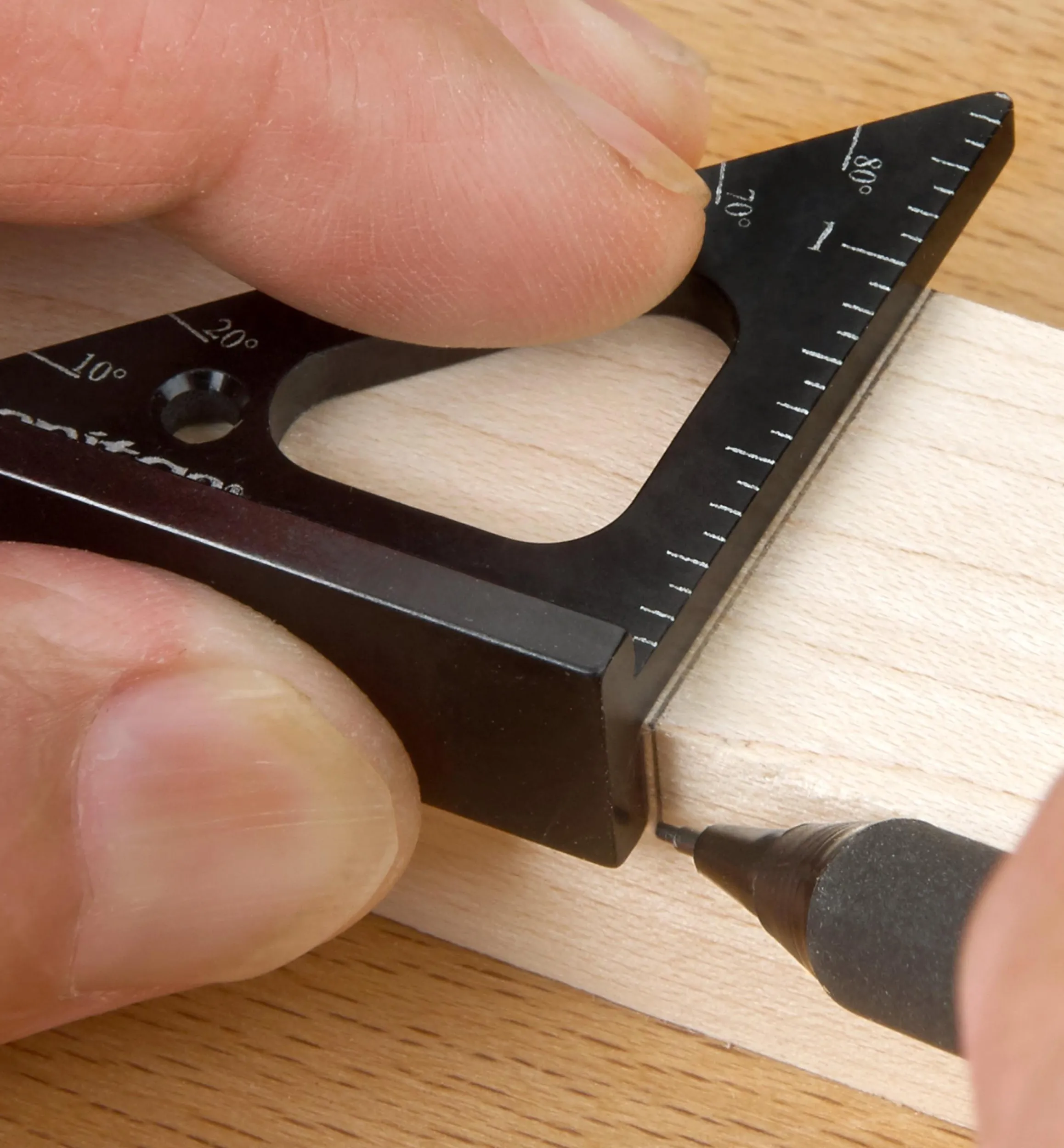 Lee Valley Marking & Measuring>Set Of 3 Veritas Imperial Pocket Layout Squares