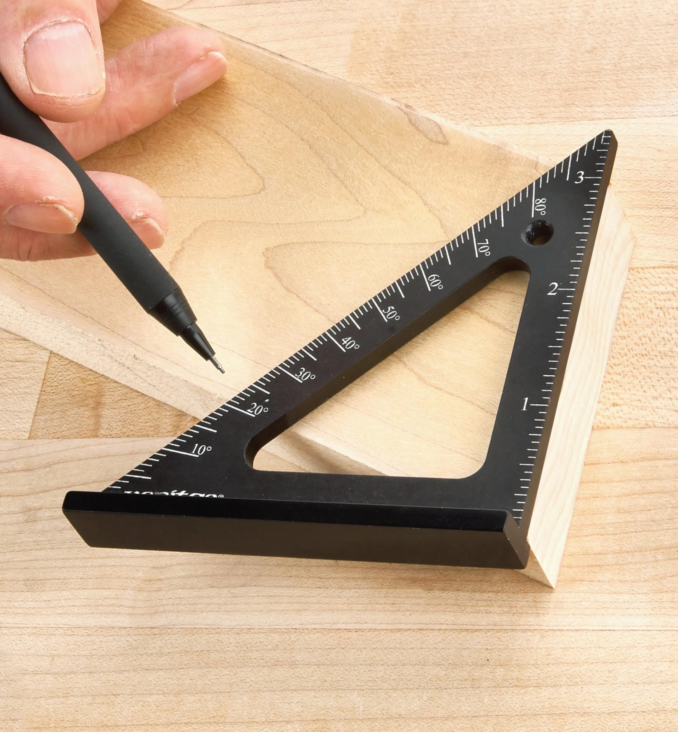 Lee Valley Marking & Measuring>Set Of 3 Veritas Imperial Pocket Layout Squares