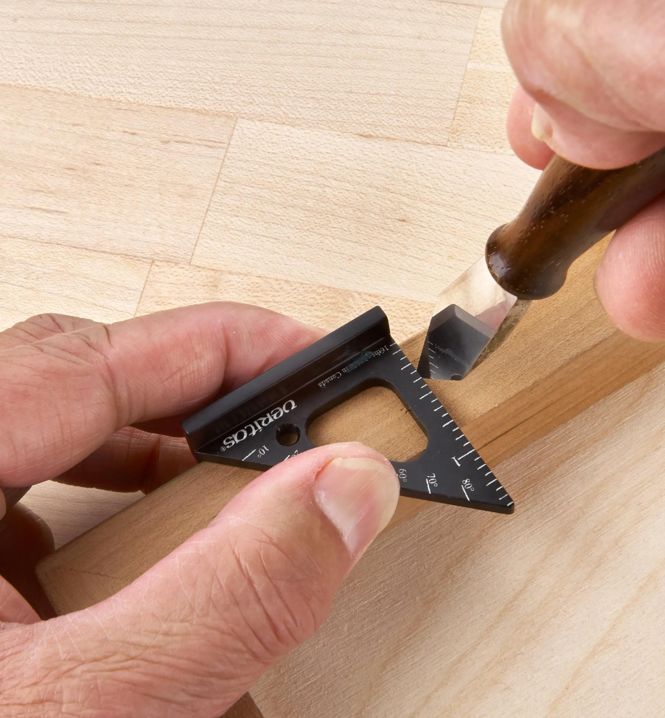 Lee Valley Marking & Measuring>Set Of 3 Veritas Imperial Pocket Layout Squares